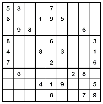Sudoku jeden Tag neu